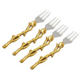 Golden Vine Collection Elegance Set of 4 Forks